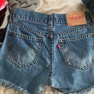 Levi’s High Waist Shorts
